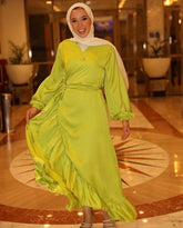 RUFFLES DRESS