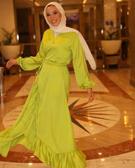 RUFFLES DRESS
