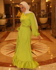 RUFFLES DRESS
