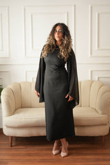 Angel Sleeve Dress