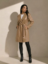 Luxe Leather Coat