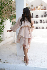 The Crinkle Tie Top