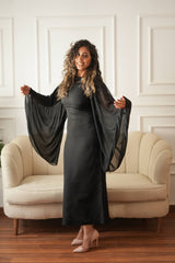 Angel Sleeve Dress