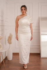Crystal off-shoulder Dress
