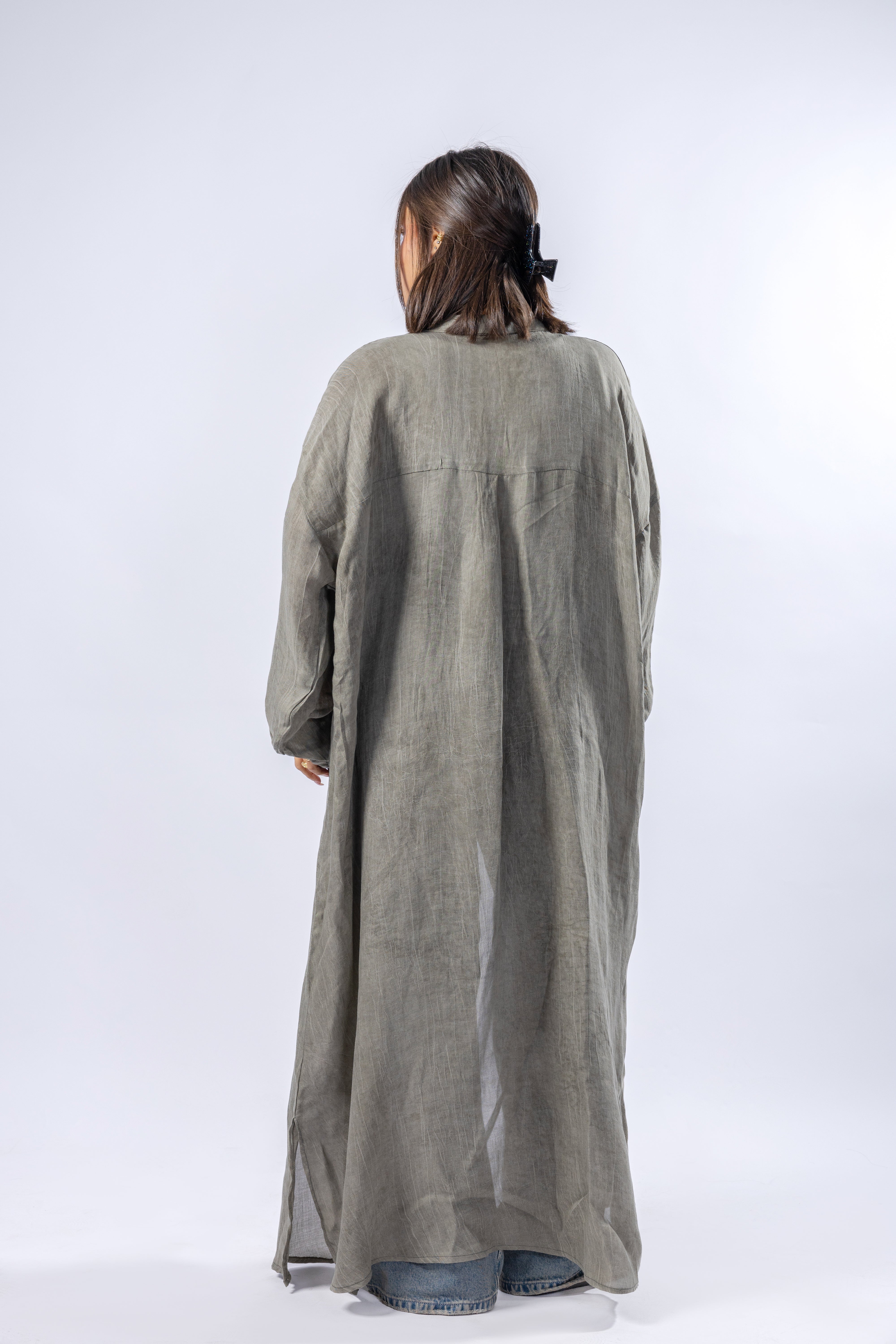 Long Linen Shirt