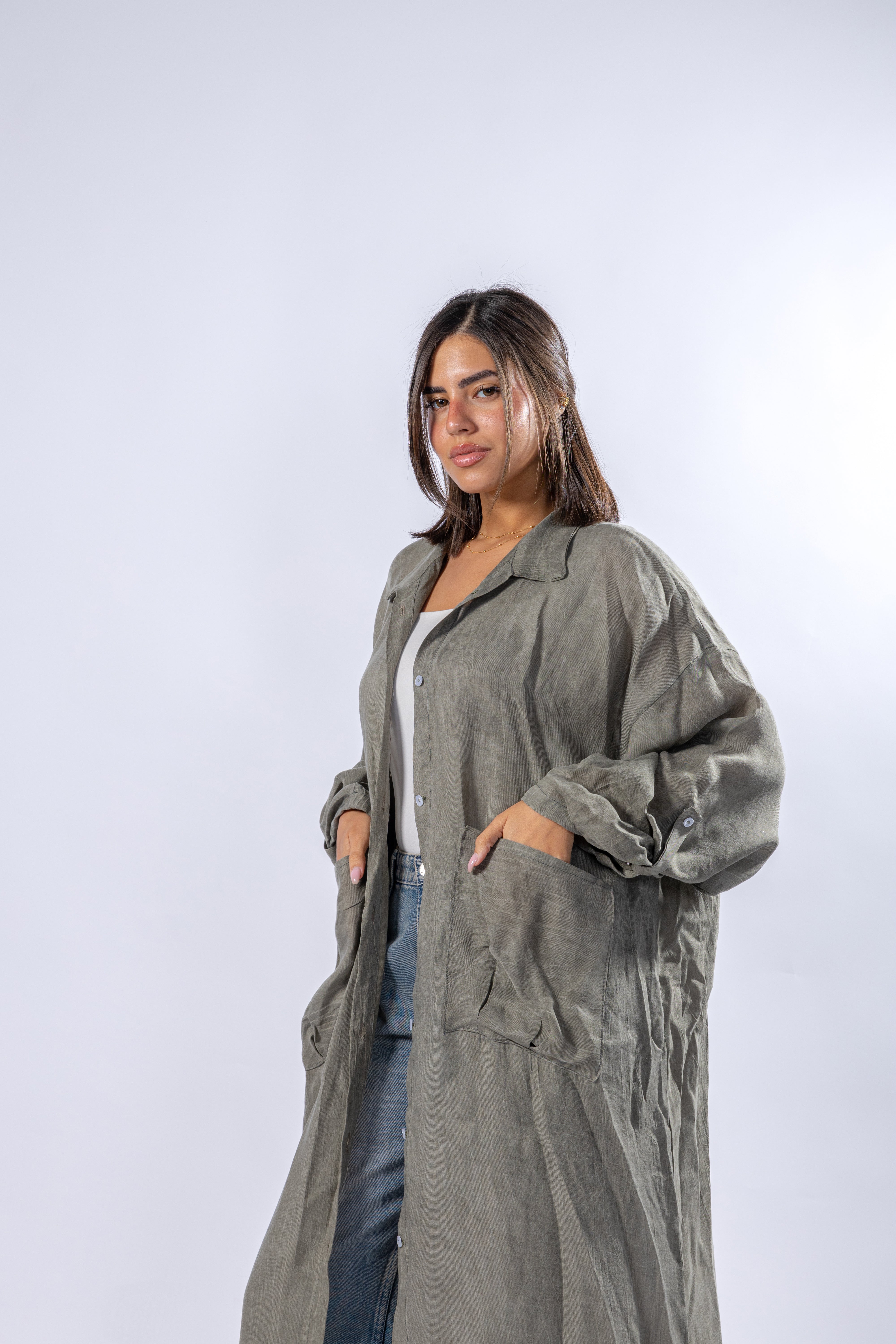 Long Linen Shirt