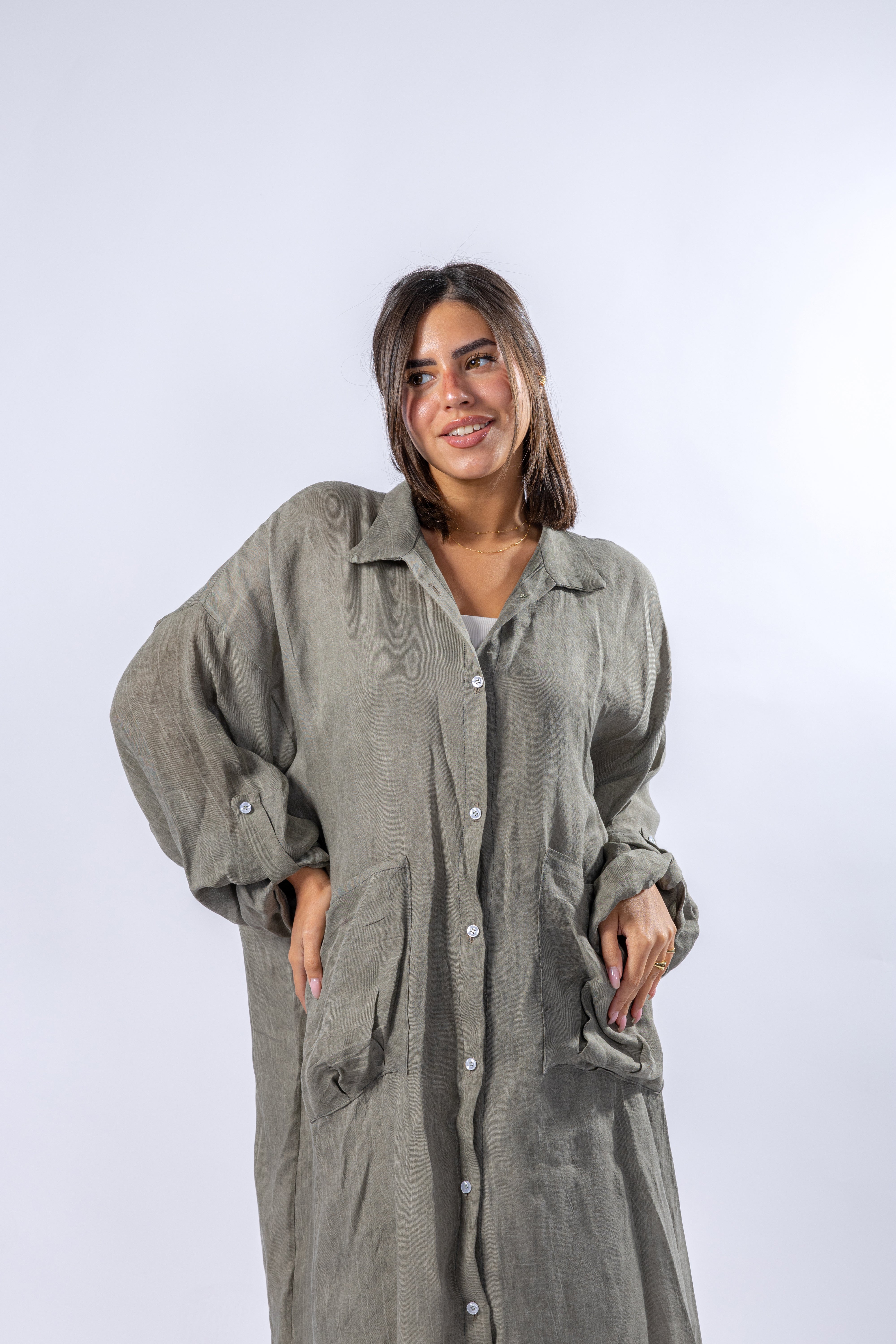 Long Linen Shirt
