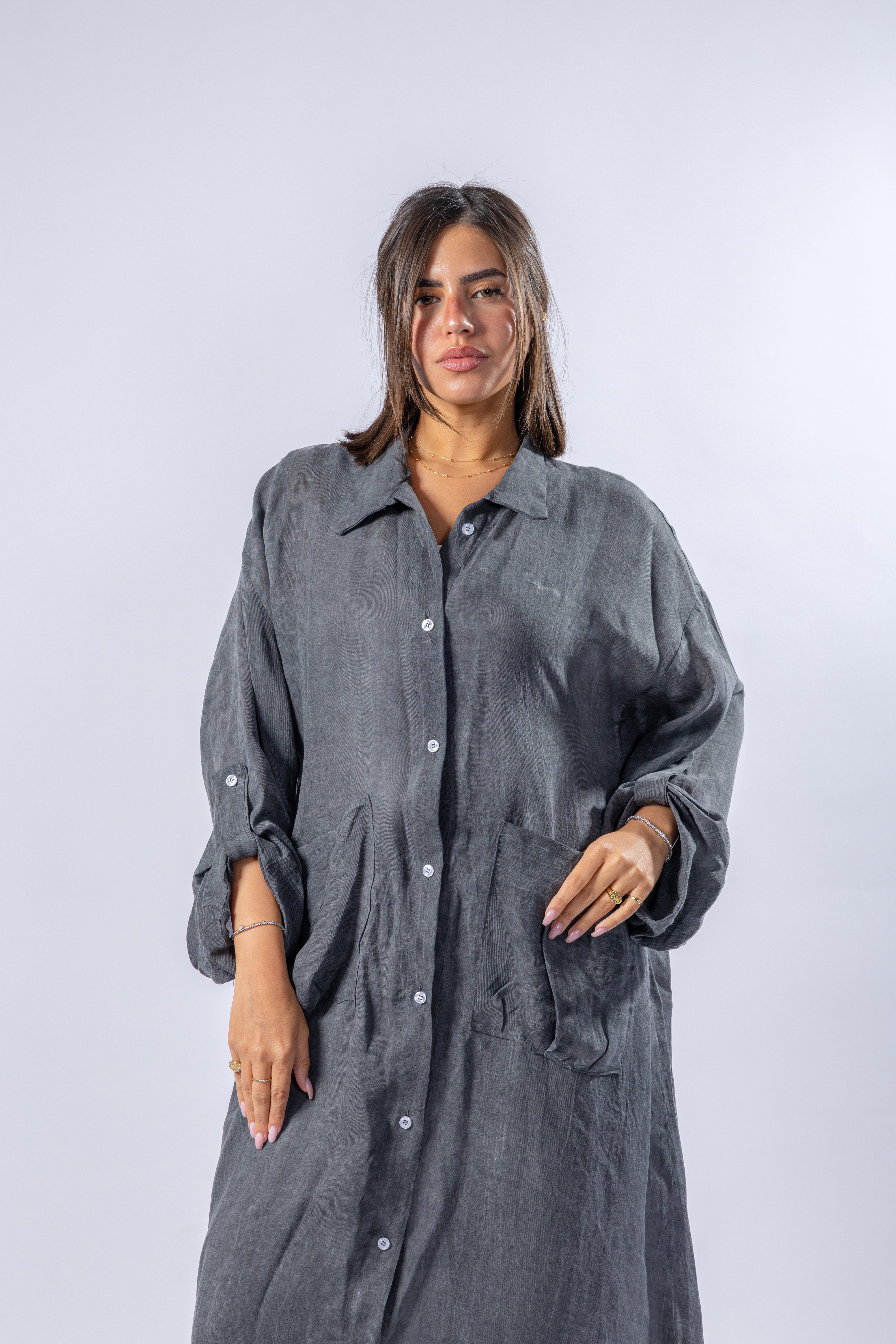 Long Linen Shirt