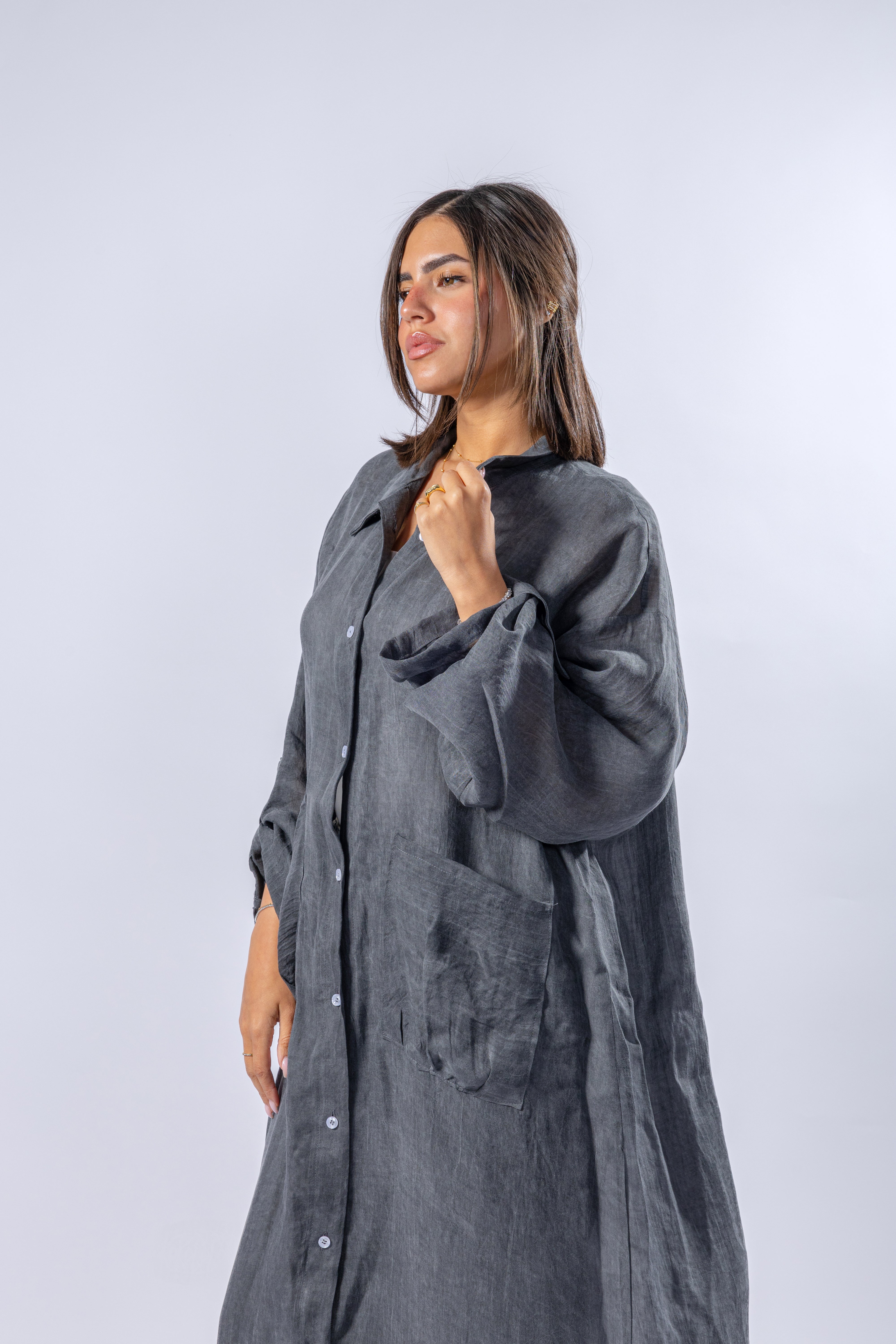 Long Linen Shirt