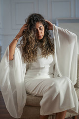 Angel Sleeve Dress