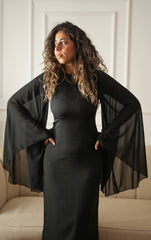 Angel Sleeve Dress