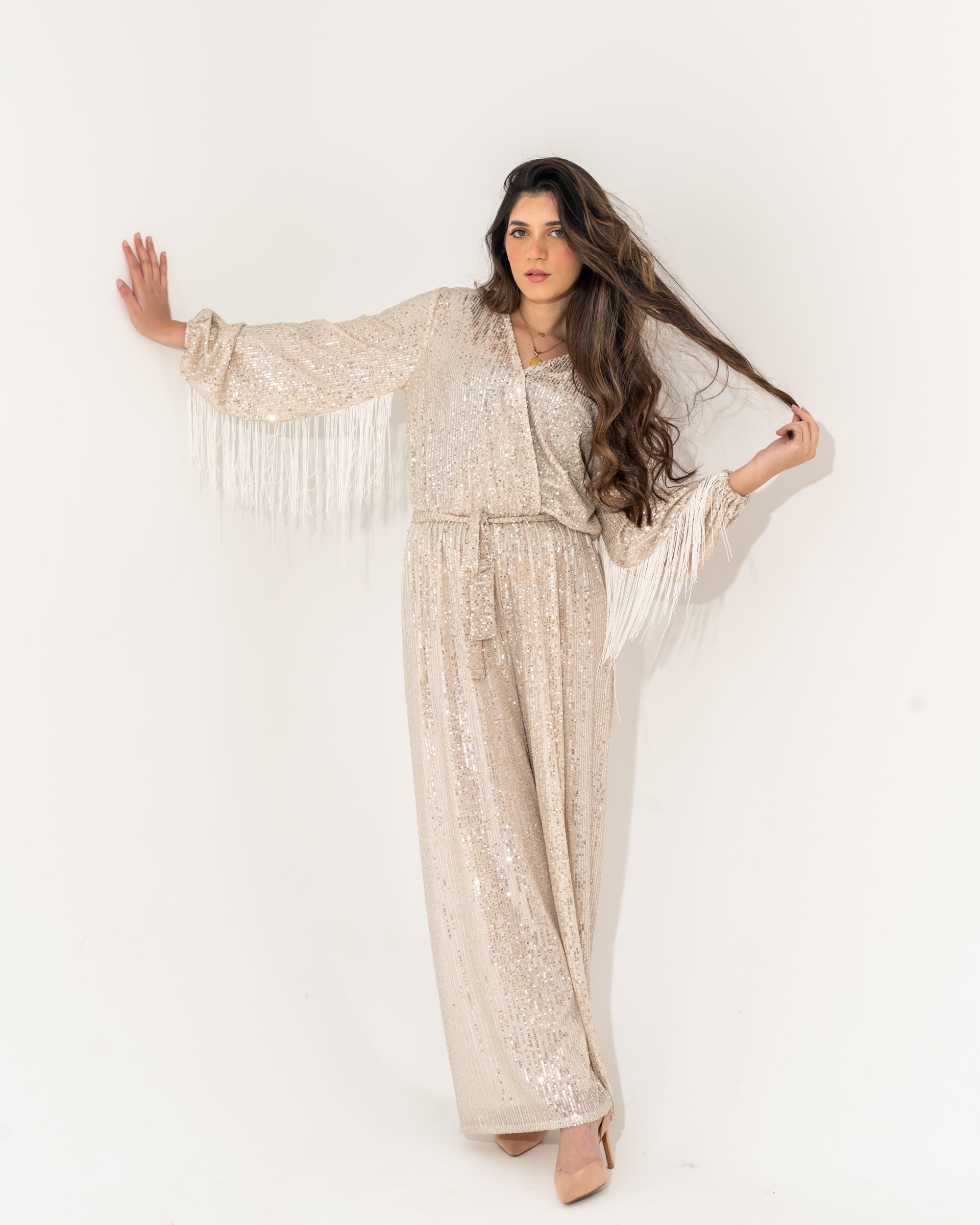 Halo Fringe Jumpsuit