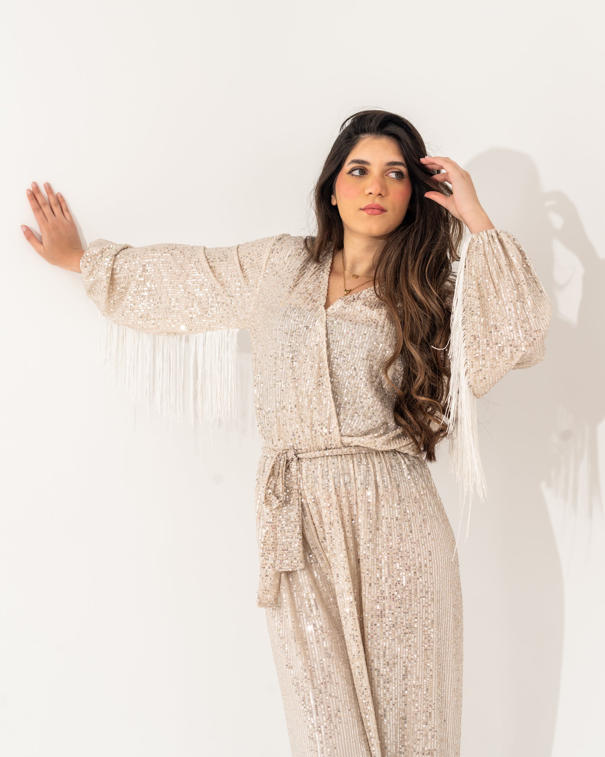 Halo Fringe Jumpsuit