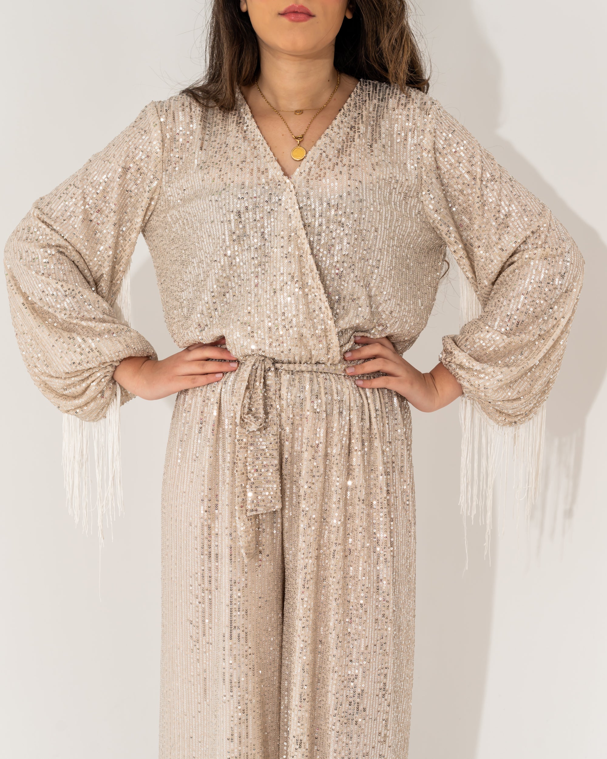 Halo Fringe Jumpsuit