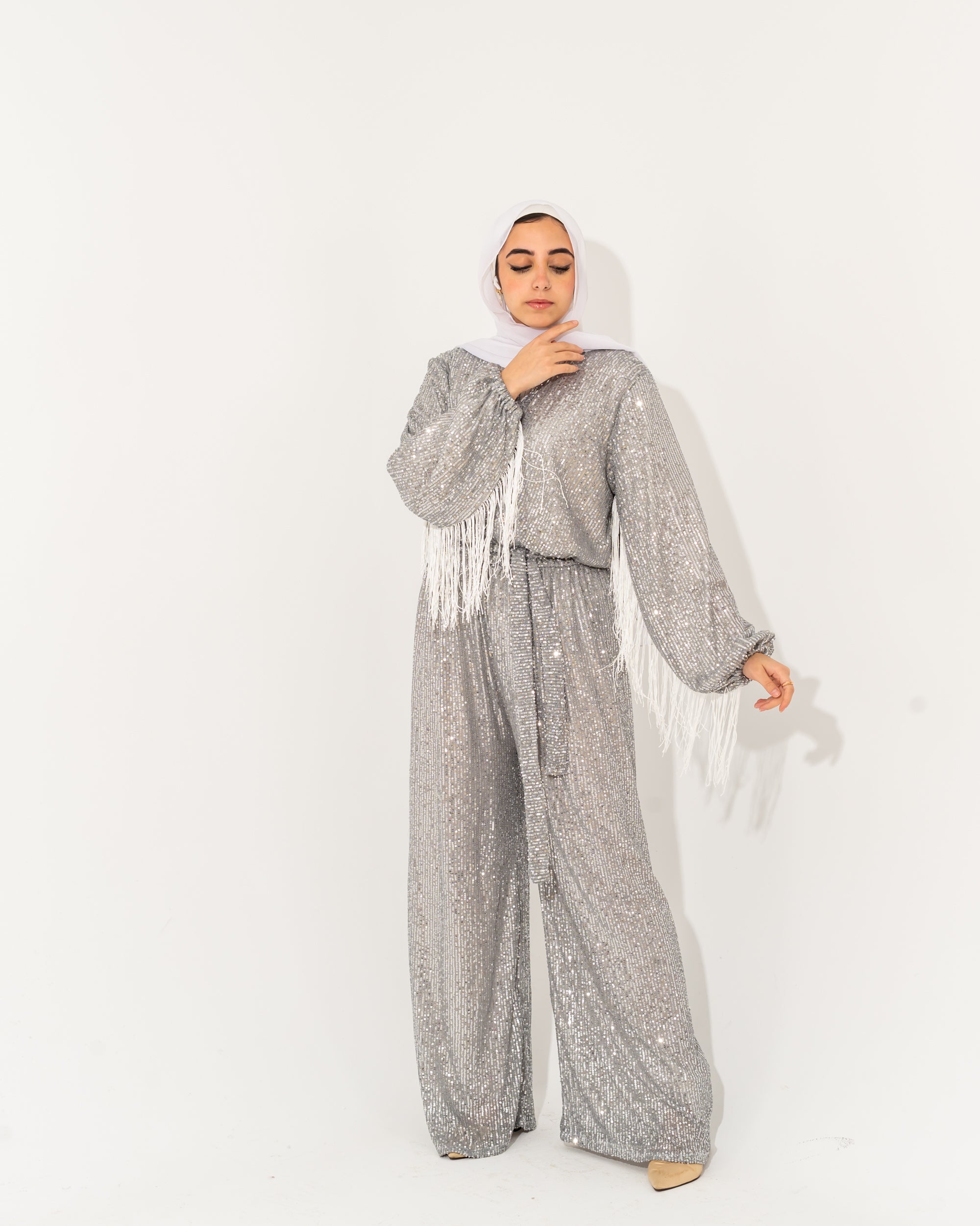 Halo Fringe Jumpsuit