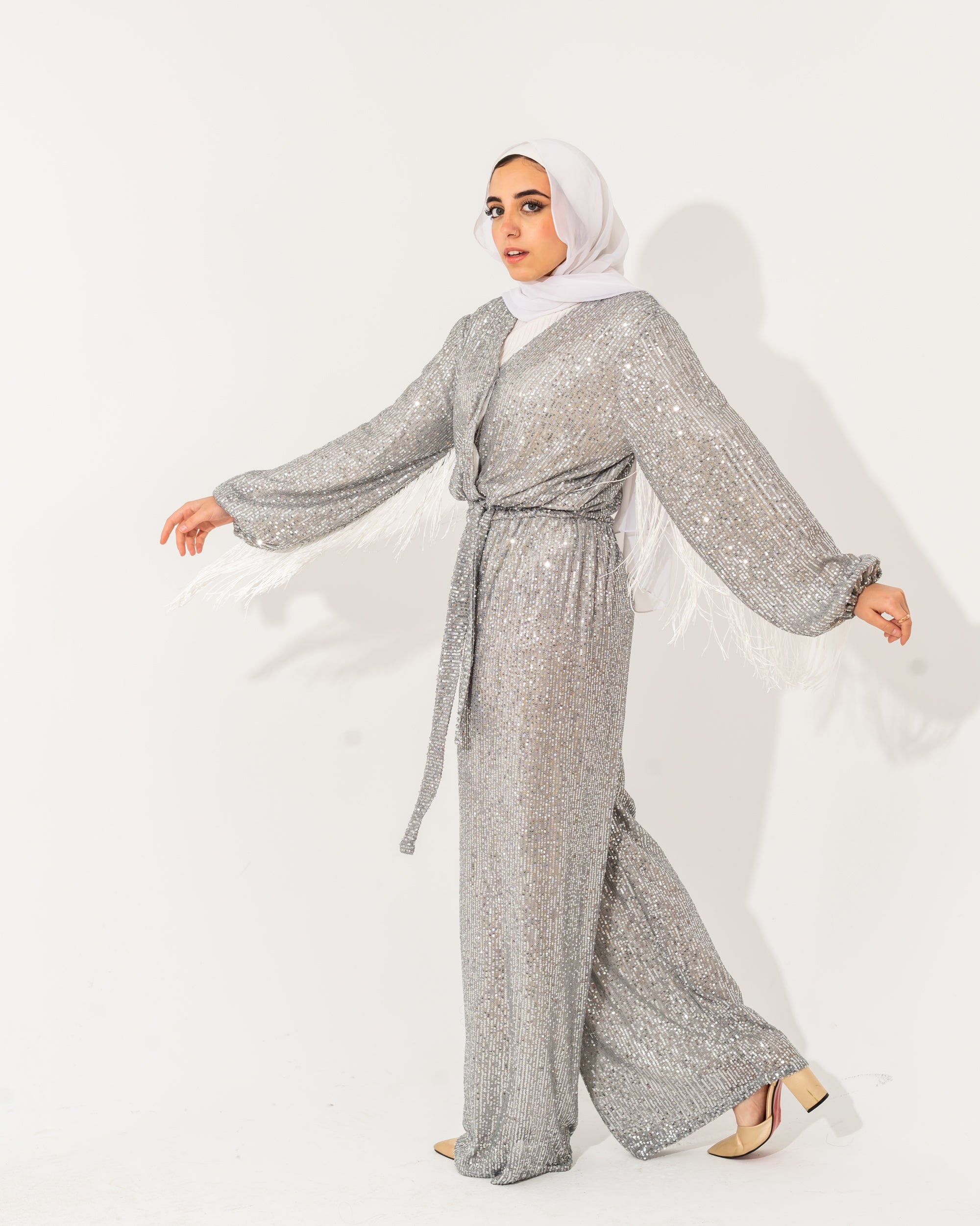 Halo Fringe Jumpsuit