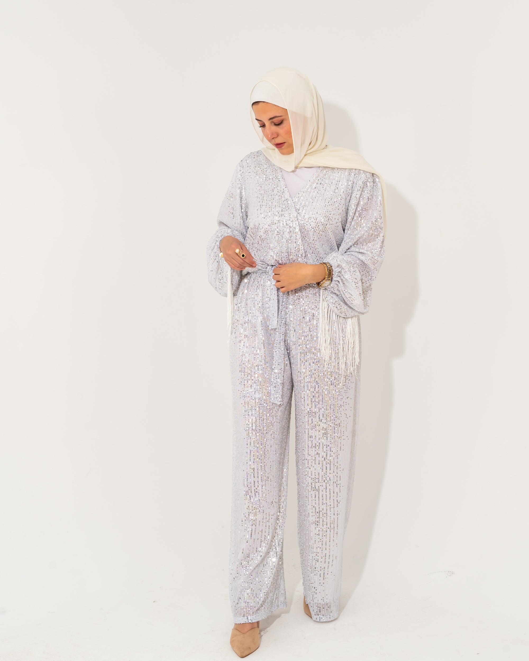 Halo Fringe Jumpsuit