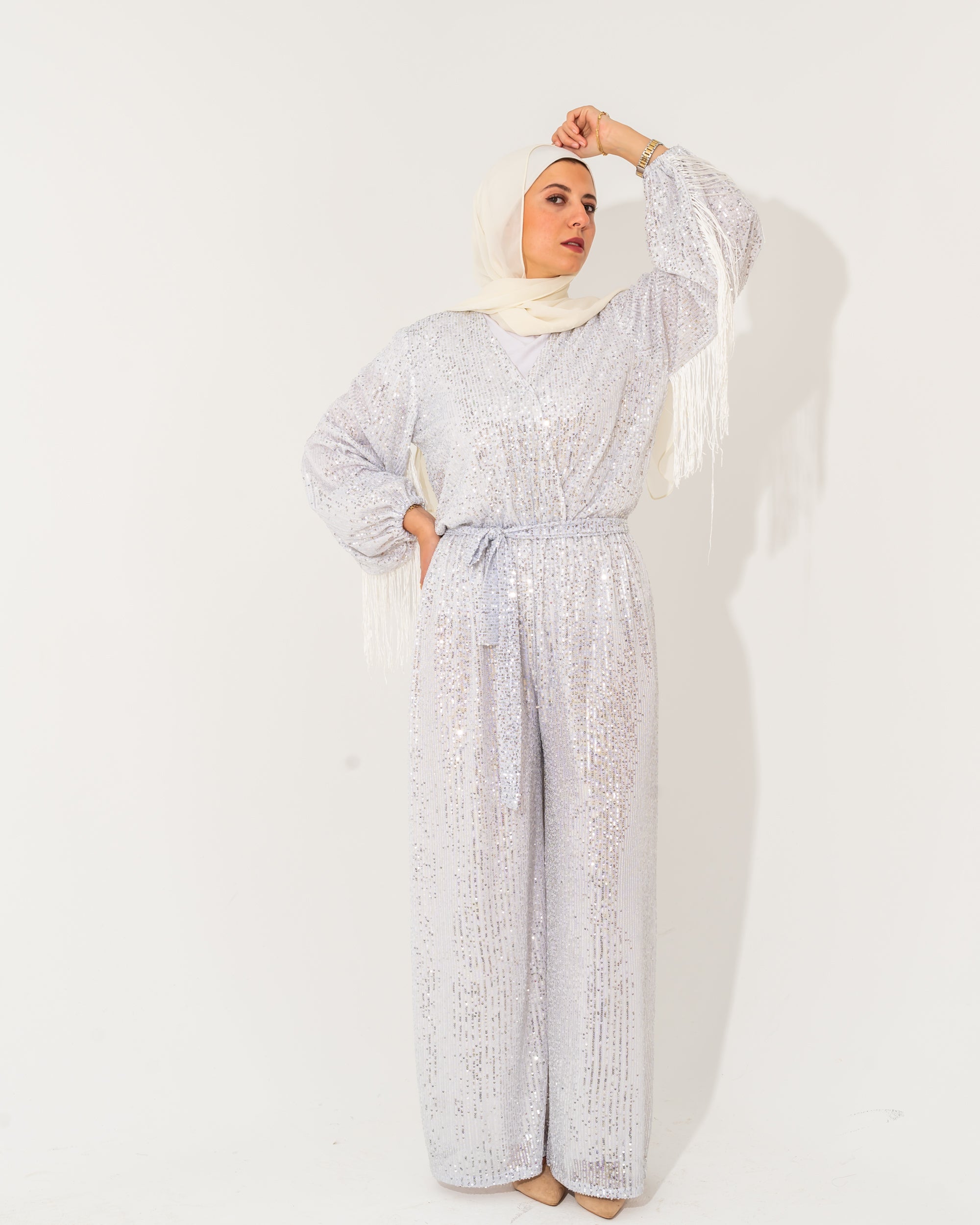 Halo Fringe Jumpsuit