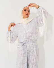 Halo Fringe Jumpsuit