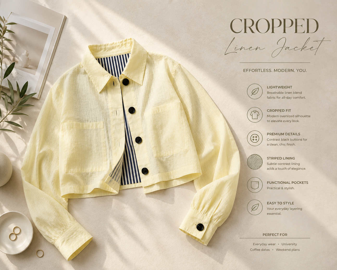 The Coast Crop Jacket
