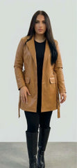 Luxe Leather Coat
