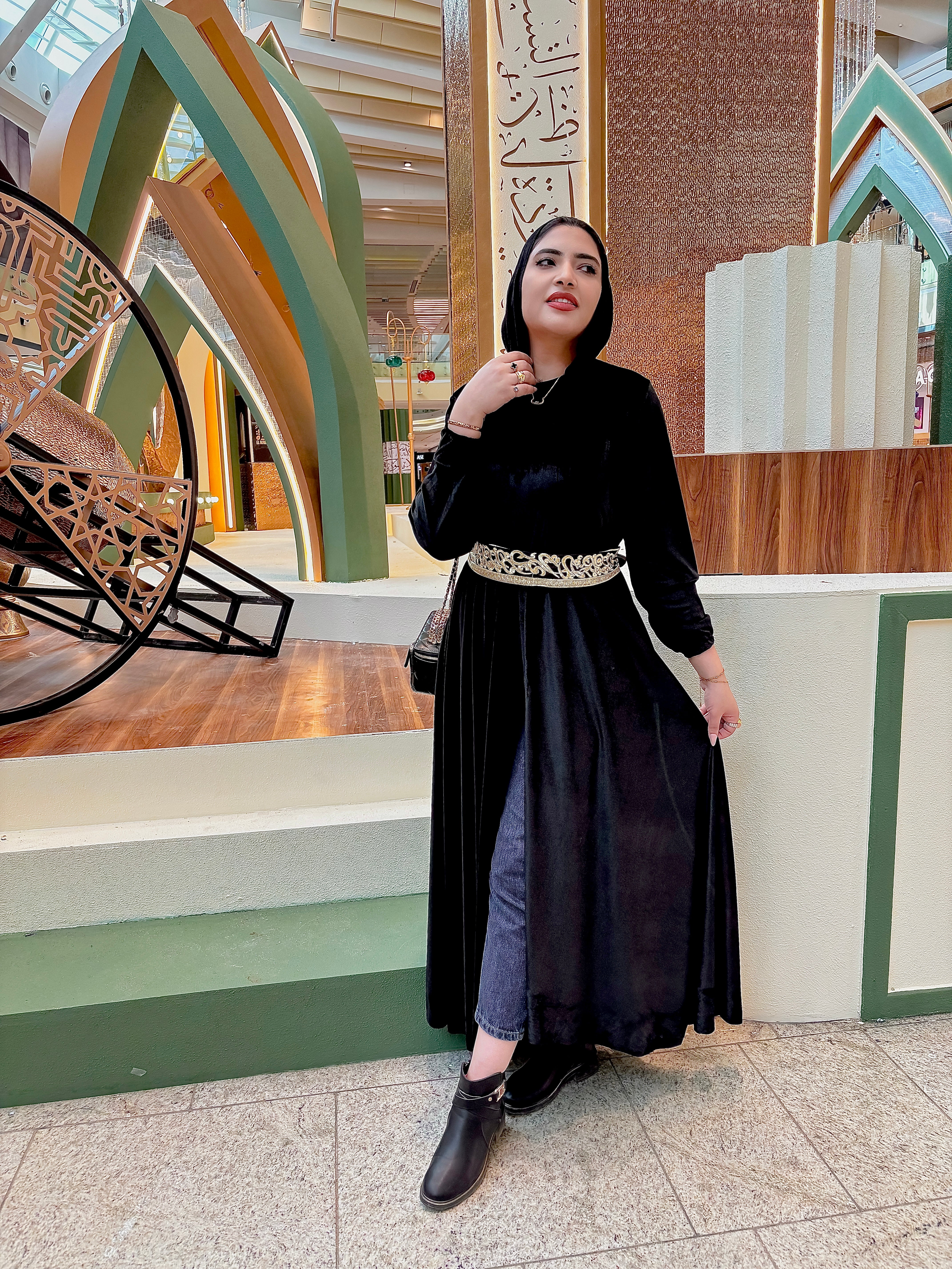 Velvet top Skirt