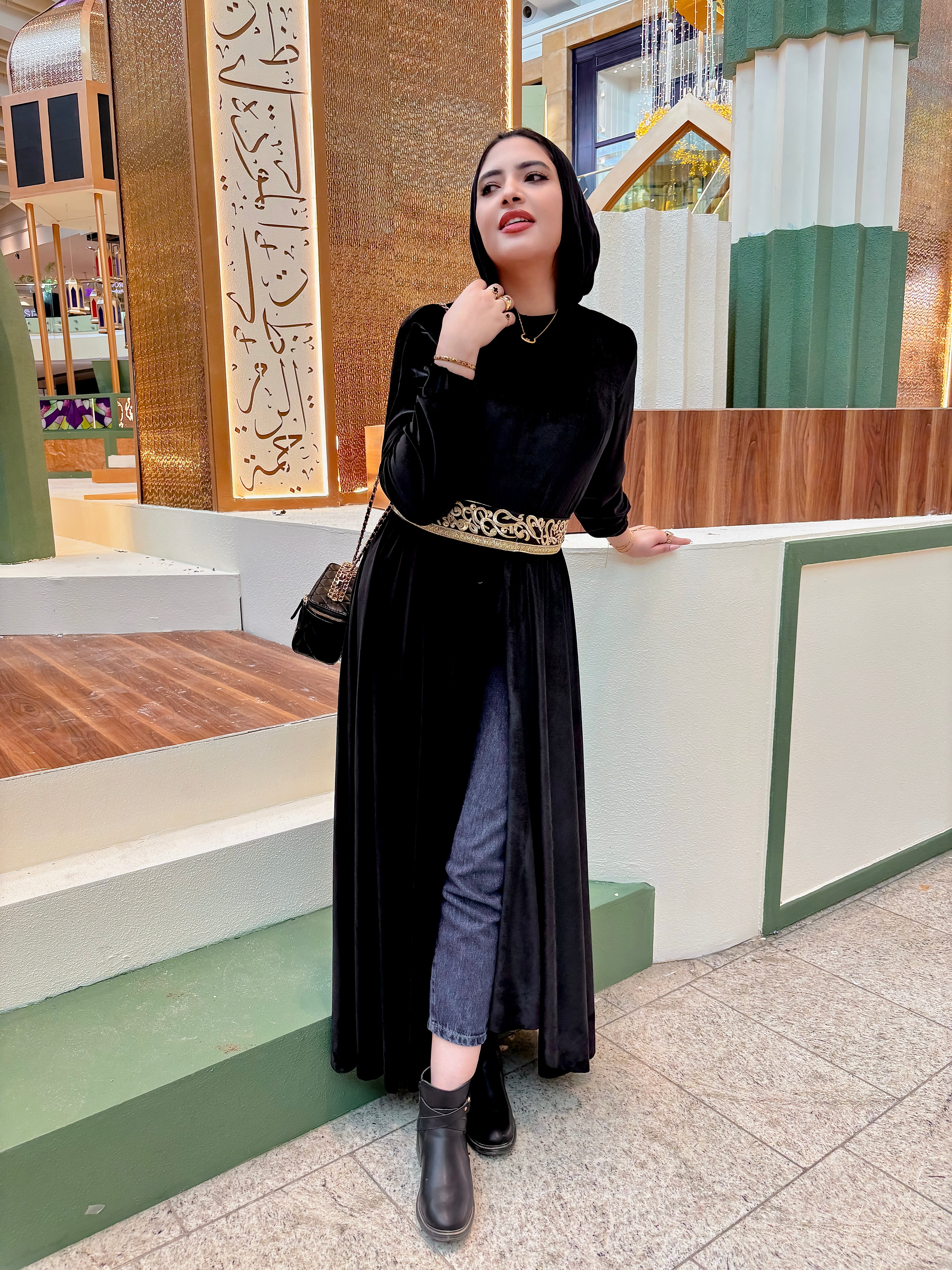 Velvet top Skirt