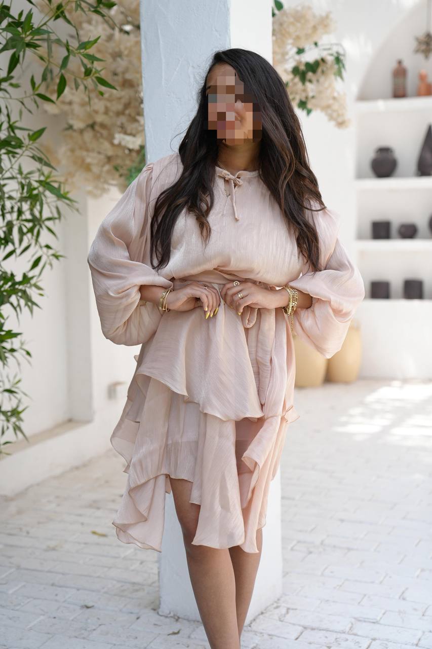 The Crinkle Tie Top