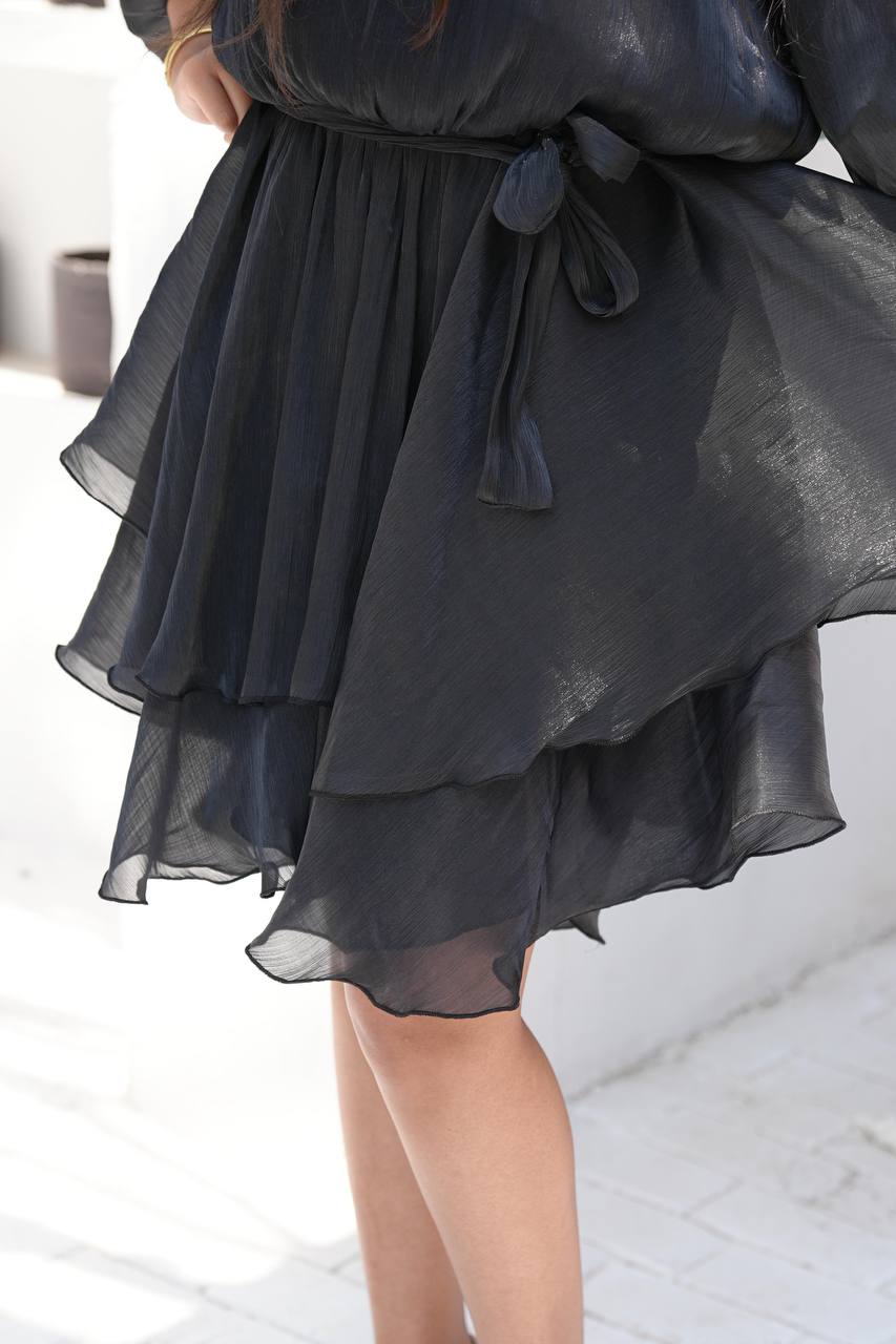 The Crinkle Tie Top